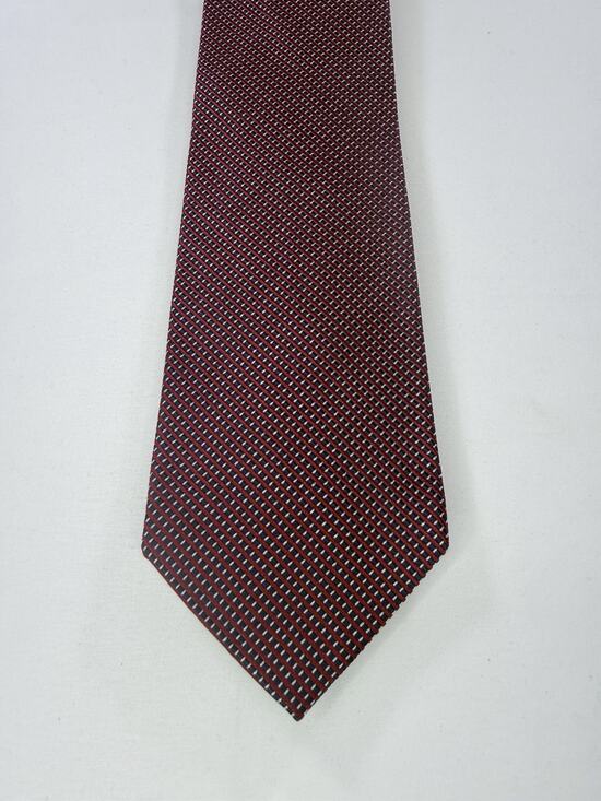 Brooks Brothers Other - Brooks Brothers 346 Silk Geometric Woven Tie Red Blue White Mens One Size